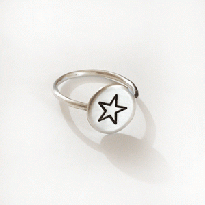 טבעת עיגול כוכב